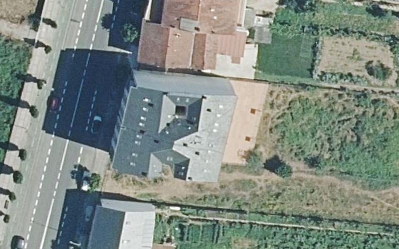 Vista aérea · Piso en Verin
