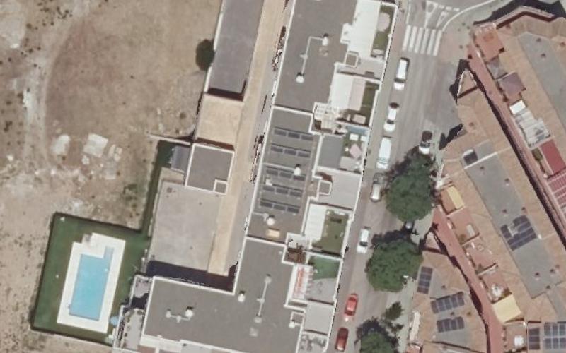 Vista aérea · Ático en Algeciras