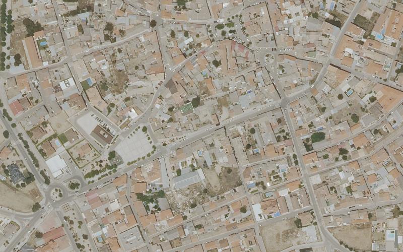 Vista aérea del pueblo, no de la casa · Piso en Mocejon