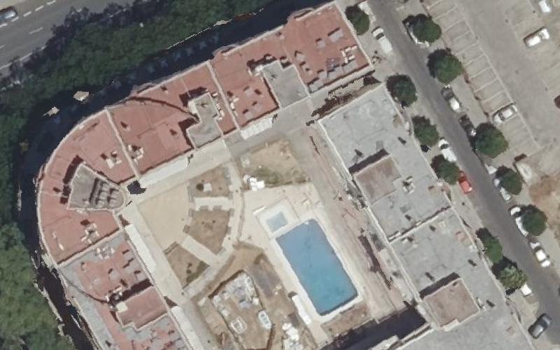 Vista aérea · Piso en Sevilla