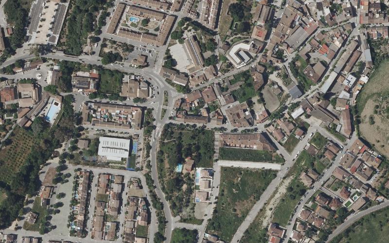 Vista aérea del pueblo, no de la casa · Piso en El Bosque
