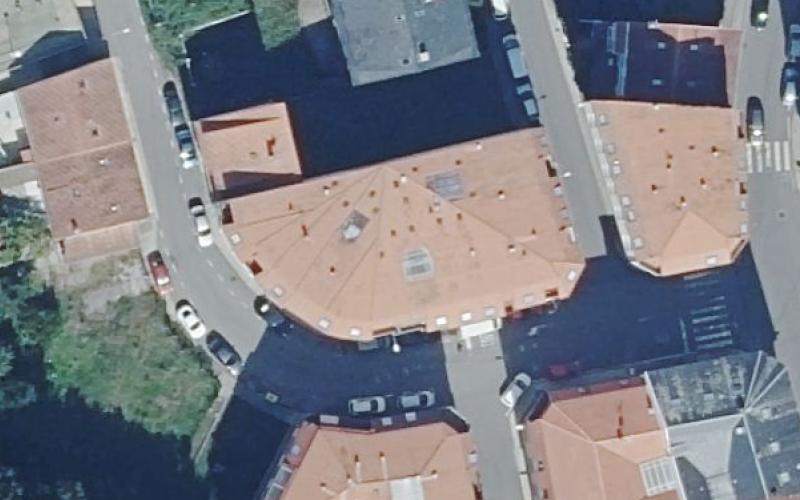 Vista aérea · Piso en Ribeira