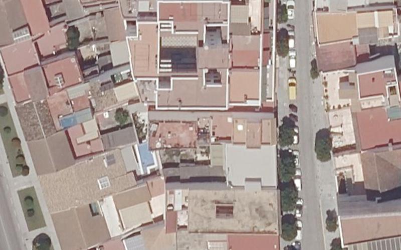 Vista aérea · Dúplex en Burguillos