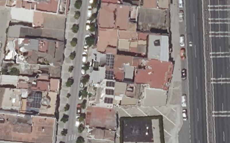 Vista aérea · Piso en Gelves