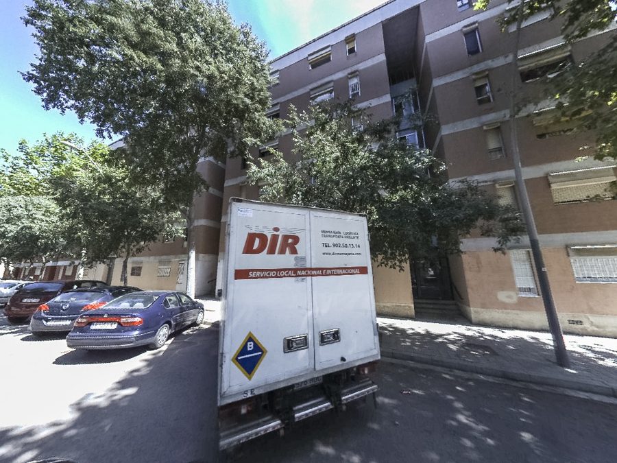 Fachada (foto del Catastro) · Apartamento en Barcelona