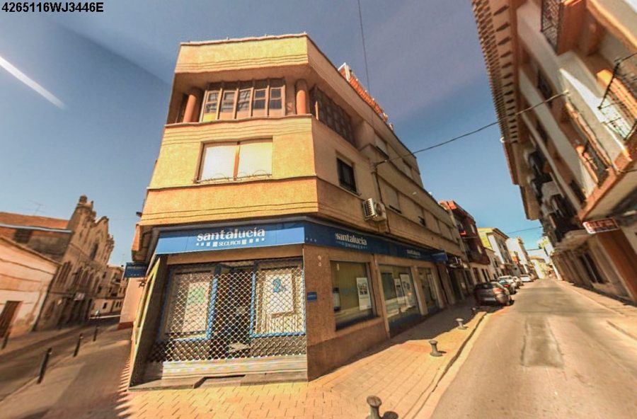 Fachada (foto del Catastro) · Piso en Villarrobledo